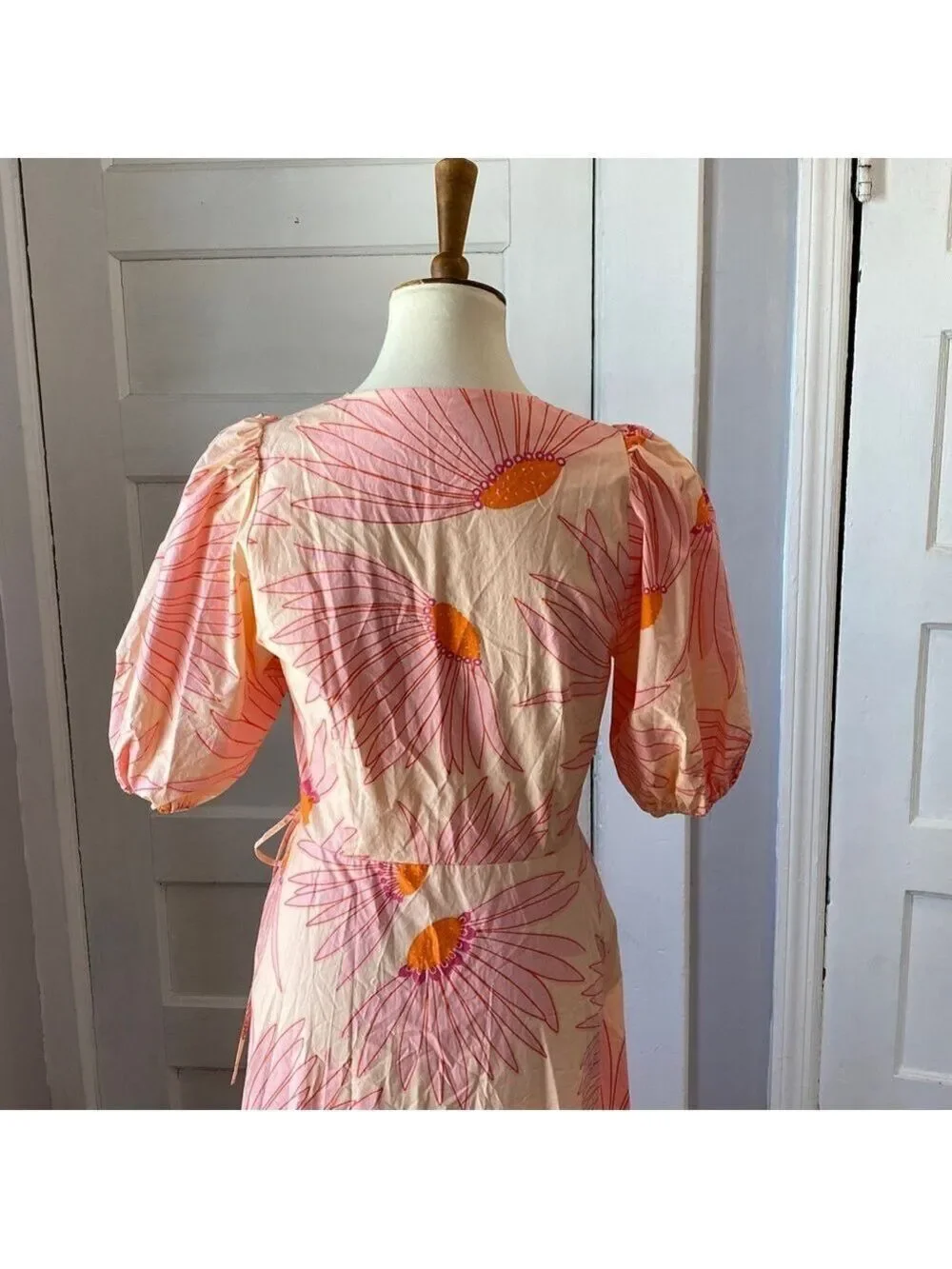 Kate Spade Falling Flower Wrap Dress, Size 6